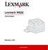 Lexmark W820. Asennusopas. Maaliskuu 2001. www.lexmark.fi