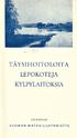 TÄYSIHOITOLOITA LEPOKOTEJA KYLPYLAITOKSIA JULKAISIJA: SUOMEN MATKAILIJAYHDISTYS