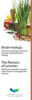 Kesän makuja. The flavours of summer. Ravintola Laakongin kesämenu pursuaa unohtumattomia makuja.