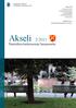 Tampereen kaupunki Tietotuotanto ja laadunarviointi VÄ E S TÖ ASUMINEN HY VINVOINTI ORIGOSSA: Akseli 2/2011. Tilastollisia tiedonantoja Tampereelta