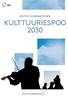 KESTÄVÄ JA INNOVATIIVINEN KULTTUURIESPOO 2030