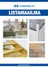 LISTAMAAILMA www.hansamex.fi