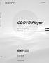 3-060-986-52(1) CD/DVD Player DVP-S336/DVP-S335. CD/DVD Player. Betjeningsvejledning Käyttöohje DVP-S336 DVP-S335. 2000 Sony Corporation