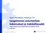 Langattoman anturiverkon kokemukset ja mahdollisuudet Opportunities and experiences of wireless sensor networks