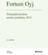 Fortum Oyj. Tilinpäätöstiedote tammi-joulukuu 2015 3.2.2016. Fortum Oyj. Kotipaikka Espoo Y-tunnus 1463611-4