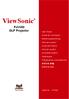 ViewSonic. PJ556D DLP Projector. - User Guide. - Guide de l utilisateur. - Bedienungsanleitung. - Guía del usuario. - Guida dell utente