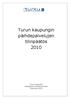 Turun kaupungin päihdepalvelujen tilinpäätös 2010