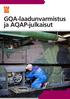 GQA-laadunvarmistus ja AQAP-julkaisut