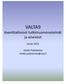 VALTA9 Kvantitatiiviset tutkimusmenetelmät ja aineistot