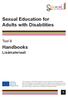 Sexual Education for Adults with Disabilities. Handbooks. Tool 9. Lisämateriaali