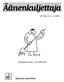 Äänenkuljettaja 10/2002-03 1.11.2002 SIBELIUS-AKATEMIA. Äänenkuljettaja