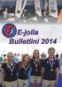 E-jolla Bulletiini 2014