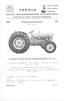 VA K 0 LA VALTION MAATALOUSKONEIDEN TUTKIMUSLAITOS. 1965 Koetusselostus 564 Test report. FORDSON SUPER DEXTA-DIESELTRAKTORI (37,8 hv)