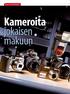 Kameroita jokaisen makuun