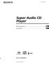 Super Audio CD Player