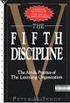 The Fifth Discipline