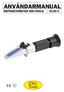 ANVÄNDARMANUAL REFRAKTOMETER IDG-TOOLS 5130-3