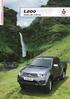 www.mitsubishi.fi DOUBLE CAB / CLUB CAB