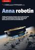 Anna robotin. Siivousrobotit