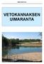 UIMAVESIPROFIILI VETOKANNAKSEN UIMARANTA