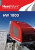 HW 1800 (350) - voimapesä pikkuveljeksi HW 3600:lle