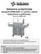 Kokoamis-ja käyttöohje Kaasugrilli UPPER-EAST, 4+1 poltinta, sisältää takapolttimen ja grillivartaan. Tuote nro: GG201323