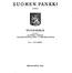 SUOMEN PANKKI VUOSIKIRJA HELSINGISSÄ 1944 XXIV VUOSIKERTA LAATINUT SUOMEN PANKIN TALOUSTIETEELLINEN TUTKIMUSLAITOS