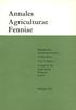 Annales Agriculturae Fenniae