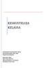 KESKUSTELUJA KELASSA. Kansalaisopistot kotouttamisen tukena hanke/opetushallitus 2007 2008 Kuopion kansalaisopisto