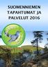 SUOMENNIEMEN TAPAHTUMAT JA PALVELUT 2016