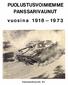 PUOLUSTUSVOI M 1 EMME PANSSARIVAUNUT. vuosina 1918-1973 PANSSARIKILTA RY