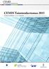 CEMIS Centre for Measurement and Information Systems. CEMIS Toimintakertomus 2015