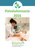 Palveluhinnasto 2016