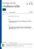 L 176. virallinen lehti. Euroopan unionin. Lainsäädäntö. Lainsäätämisjärjestyksessä hyväksyttävät säädökset. 56. vuosikerta 27.