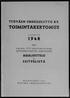 TYÖVÄEN URHEILULIITTO R.Y. TOIMINTAKERTOMUS. vuodelta 1948. sekä vuoden 1949 sään tömääräisen LIITTONEUVOSTON KOKOUKSEN ASIALUETTELO.