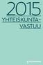 2015 YHTEISKUNTA- VASTUU