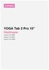 YOGA Tab 3 Pro 10 Käyttöopas