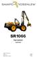 SR1066 Harvesteri käyttöohje