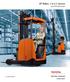 www.toyota-forklifts.fi BT Reflex 1,4 2,5 tonnin työntömastotrukit