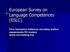 European Survey on Language Competences (ESLC) EU:n komission tutkimus vieraiden kielten osaamisesta EU-maissa www.surveylang.org