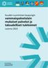 Kuuden suurimman kaupungin vammaispalvelulain mukaiset palvelut ja taloudelliset tukitoimet. vuonna 2015