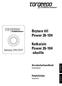 Brytare till Power 26-104. Katkaisin Power 26-104 -akuille. Användarhandbok (svenska) Käyttöohje (suomi) svenska. suomi