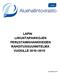 LAPIN LIIKUNTAPAIKKOJEN PERUSTAMISHANKKEIDEN RAHOITUSSUUNNITELMA VUOSILLE 2016 2019