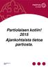 Partiolaisen kotiin! 2015 Ajankohtaista tietoa partiosta.