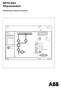 SPTO 6D3. Ohjausmoduli. Käyttöohje ja tekninen selostus P [MW] SPTO 6D3 O I TEST INTERLOCK I, U I, U, P, Q, E. I [ka] Q [Mvar] E [GWh, MWh, kwh] IRF