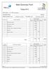 Mark Summary Form. Taitaja 2012. Skill Number 103 Skill Automaalaus. Competitor Name