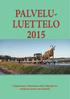 PALVELU- LUETTELO 2015