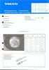 p 3 Maj LTMETER 12 July VOLTMETER VOLTMETRE r>annungsmesser VOLTTIMITTARI VOLTMETRO VOLVO 240-260, 81-6 1 6 1 GN GR SB R/BL