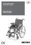 Kevytpyörätuolit Malli 2.750 / 2.850. Käyttöohje. Me liikutamme ihmisiä.