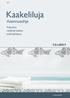 Kaakeliluja. Asennusohje. Valmiiksi vedeneristetty märkätilalevy. www.cembrit.fi